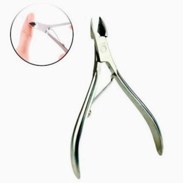 Imagem de Alicate de Cutícula Lâminas Afiadas com Redutor de Atrito Inox 