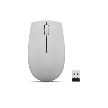 Imagem de Mouse sem fio compacto Lenovo 300 cinza GY51L15678