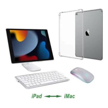 Imagem de Teclado+ Suporte+ Mouse+ Capa Tpu Para iPad Mini 5 Ger 8,3" - BD Net C