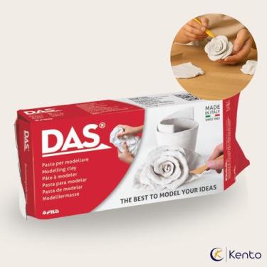 Imagem de Massa de Modelar DAS Branca 1kg Fila