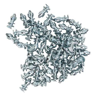 Imagem de Picos de neve de pneu, 50 peças de parafusos de pneu antiderrapante universal para carro, bicicleta, caminhão, empilhadeira, veículo off-road