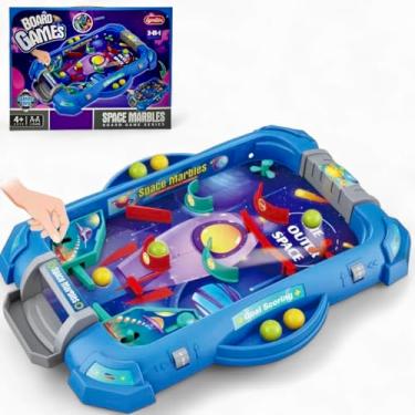 Imagem de Jogo Divertido Pinball Clássico Brinquedo Fliperama Space