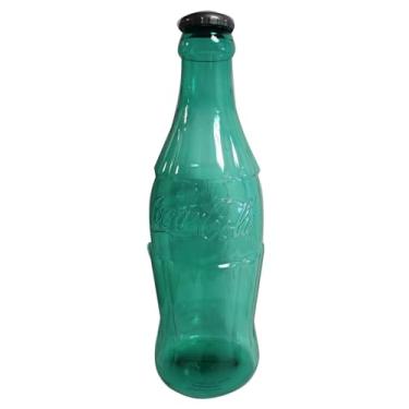 Imagem de Coca-Cola 21" Neon Teal Bottle Bank