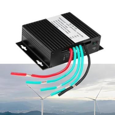Imagem de Black,220V,HYZHANHONG Controlador de carga de turbina eólica, controlador de gerador de turbina eólica MPPT de 12 V/24 V/48 V, 6000 W a 10000 W, controlador de gerador prova d'água IP67