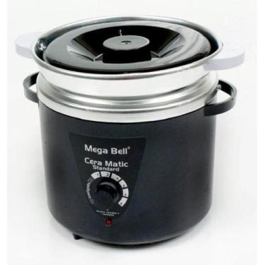 Imagem de Panela Termocera para depilação Standard 900g Bivolt Com Refil Preta -