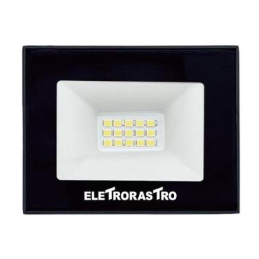 Imagem de Refletor LED 20W Luz Branca 127V Eletrorastro