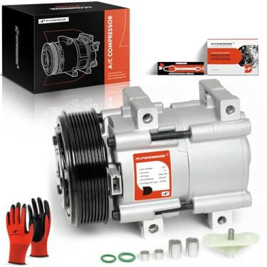 Imagem de A-Premium Compressor De Ar Condicionado Com Embreagem Compatível Ford F-250 1990-1996, F-350 1993-1997, F-Super Duty E Mais