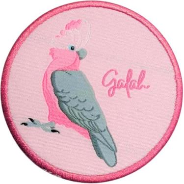 Imagem de Patch bordado – design de crachá redondo para roupas, chapéus, mochilas ou uniformes – Fácil de costurar ou passar a ferro para viagens, trabalho, (redondo)