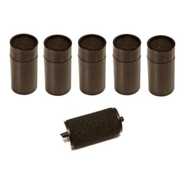 Imagem de 5 Roletes Tinta Para Etiquetadora Fixar Tinteiro Mx5500, 221 - NAVY-PR