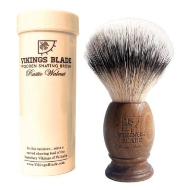 Imagem de Escova de barbear Vikings Blade Wooden Super Strong Knot
