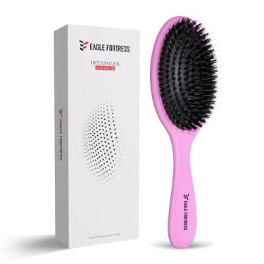 Imagem de Escova de cabelo Eagle Fortress Glidease Matte Boar Bristle