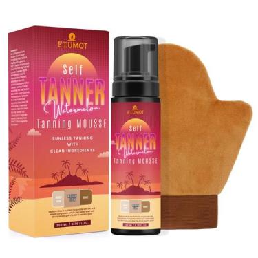 Imagem de Mousse autobronzeadora FIUMOT para brilho natural beijado pelo sol 200