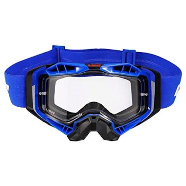 Imagem de LS2 Capacetes Aura Goggle (preto/azul com lente transparente)