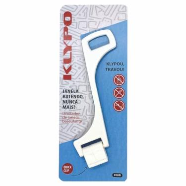Imagem de NOVO KLYPO Limitador da Abertura de Janelas Basculantes 13 cm Branco