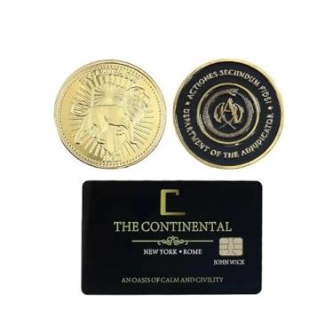 Imagem de Big Size John Wick Coin Continental Hotel Currency (Continental 3-Pack)