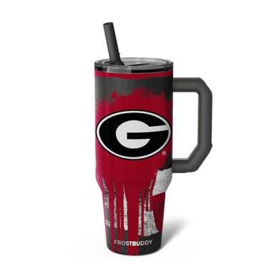 Imagem de Thicc Buddy - Copo de aço inoxidável isolado a vácuo de 1,134 g com tampa e canudo para água - Caneca de viagem compatível com porta-copos - presentes para mulheres e homens ele ela