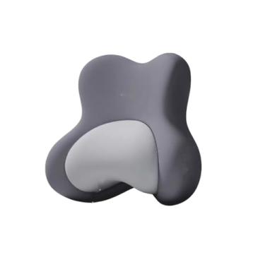 Imagem de Xiamenzcx Almofada ergonômica de suporte de cintura para cadeira de escritório, almofada de esponja de memória, enchimento ajustável, alivia a dor lombar. Almofada de escritório/direção adequada para