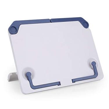 Imagem de Suportes para livros de mesa, suporte para livro com clipe de papel de página para livros, laptop, receita, documento, música, piano, livro, suporte para livro de receitas, suporte para livros, apoio para livros