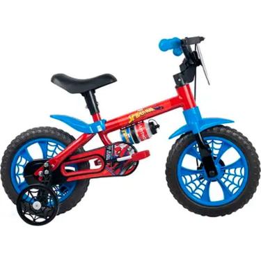 Imagem de Bicicleta Infantil Aro 12 Nathor Spider Man Freio Tambor