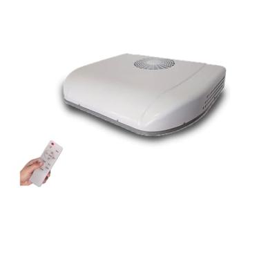 Imagem de Aspligo Ar condicionado RV 12V 10000BTU, AC ultra-silencioso, fácil instalação, teto não canalizado, ar condicionado de resfriamento rápido para motorhomes, campistas, trailers, vans, trailers, barcos