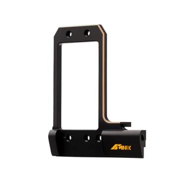 Imagem de NMNRC Brass Increase Weight Steering Servo Mount Plate for Vanquish VS4-10 Phoenix F10 Portal Axle Fits VP F10 Nylon Axle F10T Aluminum Axles RC Crawler Upgrades Part