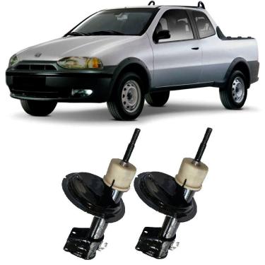 Imagem de Amortecedor Fiat Strada Dianteiro 1996 Até 2001 O Par