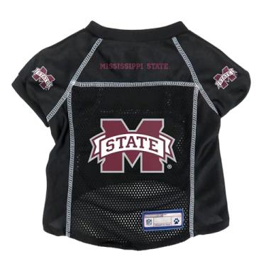 Imagem de Littlearth Camiseta NCAA Mississippi State Bulldogs Pet Jersey, cor do time, média