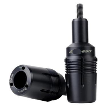 Imagem de BYYINGSUS Compatível com Z1000 Z900 Z650 N 650 2024 Acessórios de proteção contra quedas de quadro de motocicleta (1 par N650)