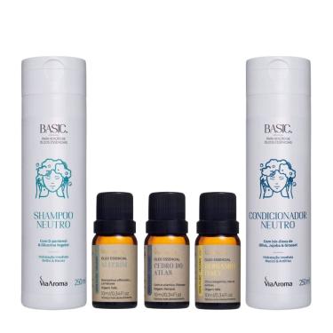 Imagem de Kit Shampoo e Condicionador Cabelos Grisalhos - Brilho e Beleza