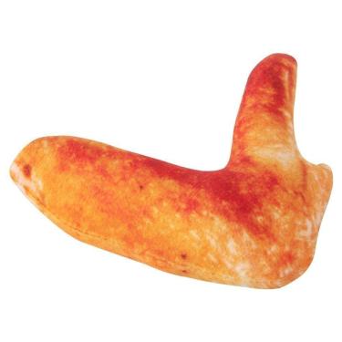 Imagem de Brinquedo Para Pet Asa De Frango De Pelúcia 11 X 10 Cm