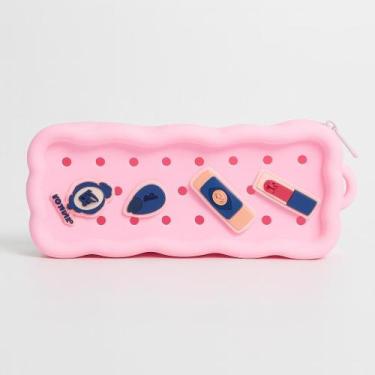 Imagem de Estojo De Silicone Com Pins Bruna Tavares Leoarte