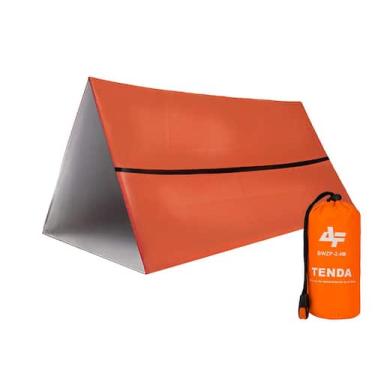 Imagem de Tenda Térmica Aluminizada de Sobrevivência Albatroz - BWZP-2.4M - Alba