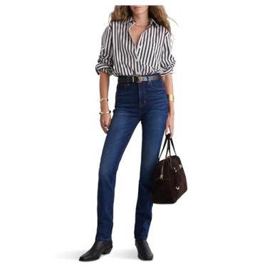 Imagem de Madewell Calça jeans skinny feminina Pipestone Wash, Lavagem Pipestone, 27 Regular