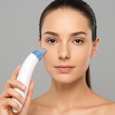 Imagem de Removedor de Cravos e Espinhas Elétrico a Vácuo USB – Sugador Facial Profissional, Limpeza de Poros, Pele Macia e Renovada, Aparato de Beleza para Rosto