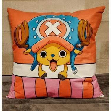 Imagem de Almofada de pelúcia Tony Tony Chopper Muguiwara 45x45 cm - Lightbek Of