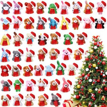 Imagem de Mini conjunto de bichos de pelúcia Skylety Cute Safari Plush, 50 unida