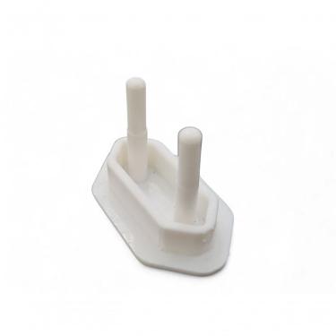 Imagem de Kit 100 Pçs Protetor De Tomada Tampa Antichoque Bebe Branco