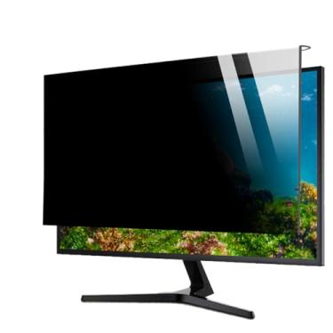 Imagem de HXLXWUSC Película de privacidade para computador pendurada, protetor de tela de privacidade, capa de privacidade antiespião para monitor widescreen, 18-32 polegadas, para escola (25/27 polegadas 613 x