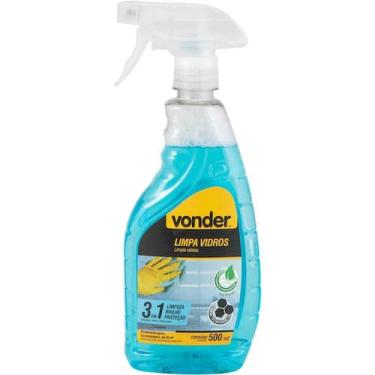 Imagem de Limpador Multiuso Vidros Spray Pulverizador 500ml Vonder