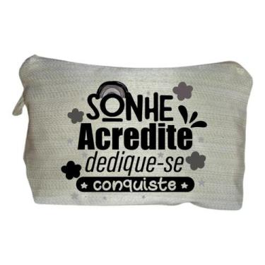 Imagem de Necessaire Personalizada Motivacional Presente Criativo - LARANJA E MI