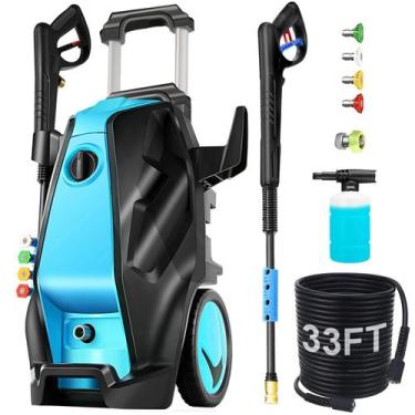Imagem de Lavadora de alta pressão Commowner 5000PSI, mangueira elétrica de 33 p
