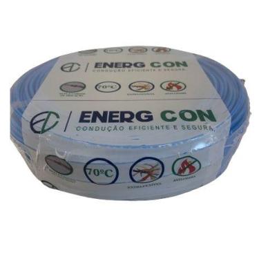 Imagem de Fio Cabo Flexivel 10mm Azul 50 metros - ENERG CON