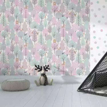 Imagem de Papel de Parede HF Petit Infantil Colorido 51603