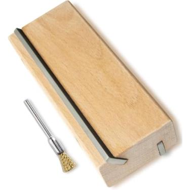 Imagem de LAMSAM Lixa de chanfradura de fio traste de guitarra, lixa extra fina 35/90D