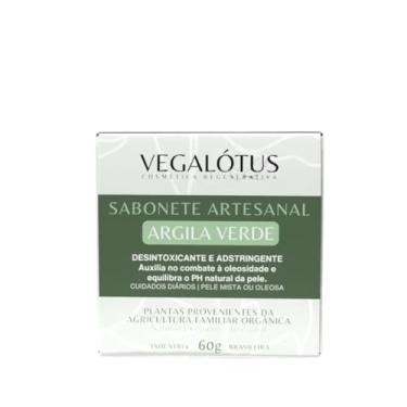 Imagem de Sabonete Natural Argila Verde 60g – Purificante e Revitalizante para Todos os Tipos de Pele