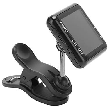 Imagem de RiToEasysports Afinador de Guitarra Elétrica Recarregável Metrônomo Clamp/Holder-on Com Almofadas de Silicone para Guitarristas e Baixistas (MT90R)