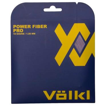 Imagem de VOLKL Power Fiber Pro | Corda de raquete de tênis | Durabilidade | Sensação e controle | Corda multifilamento