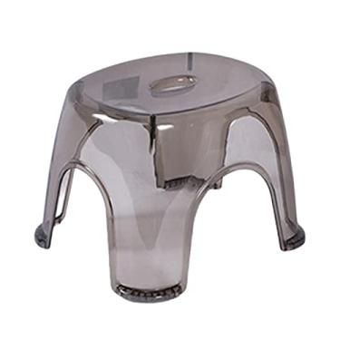 Imagem de Baoblaze Banco de degrau para banheiro Banco de ergonômico portátil resistente multifuncional embaixo da escrivaninha para adultos e crianças sala de