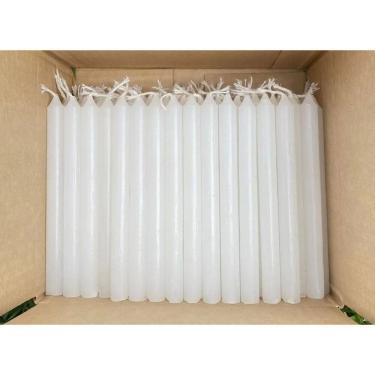 Imagem de 2X 200 Vela Palito Branca 13,5Cm Parafina 100% Pura