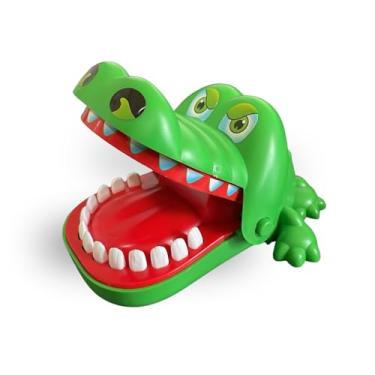 Imagem de Jogo do Crocodilo que Morde Croc Croc – Brinquedo Divertido Interativo Infantil, Estimula Coordenação Motora, Agilidade, Atenção e Raciocínio – Para Crianças 5+ Anos (Grande)